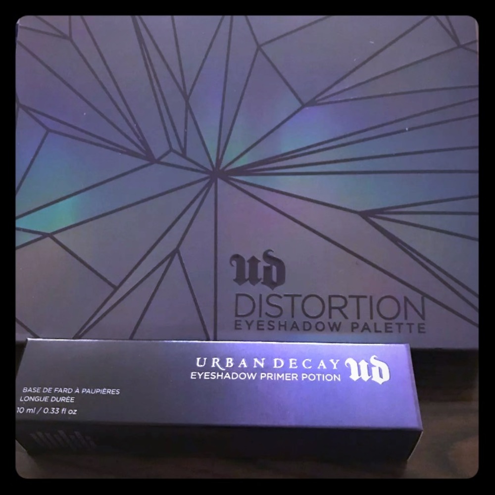 urban decay distortion palette & eyeshadow primer
